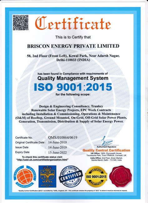 Certified Service .